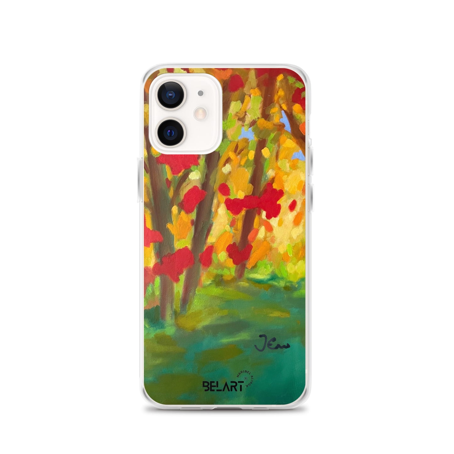 Funda transparente para iPhone® Autumn Leaves