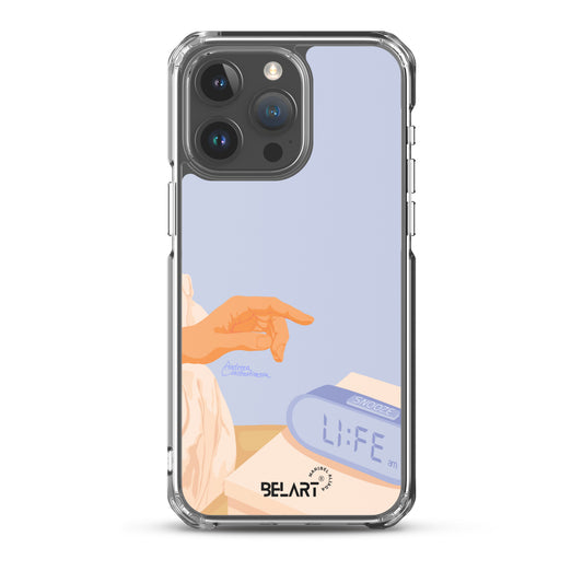 Funda transparente para iPhone® Snooze AM