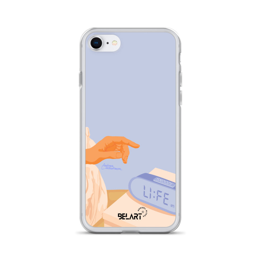 Funda transparente para iPhone® Snooze AM