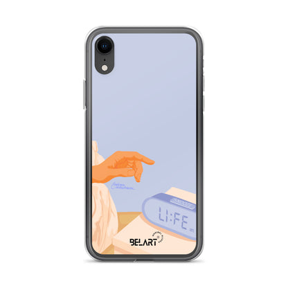 Funda transparente para iPhone® Snooze AM